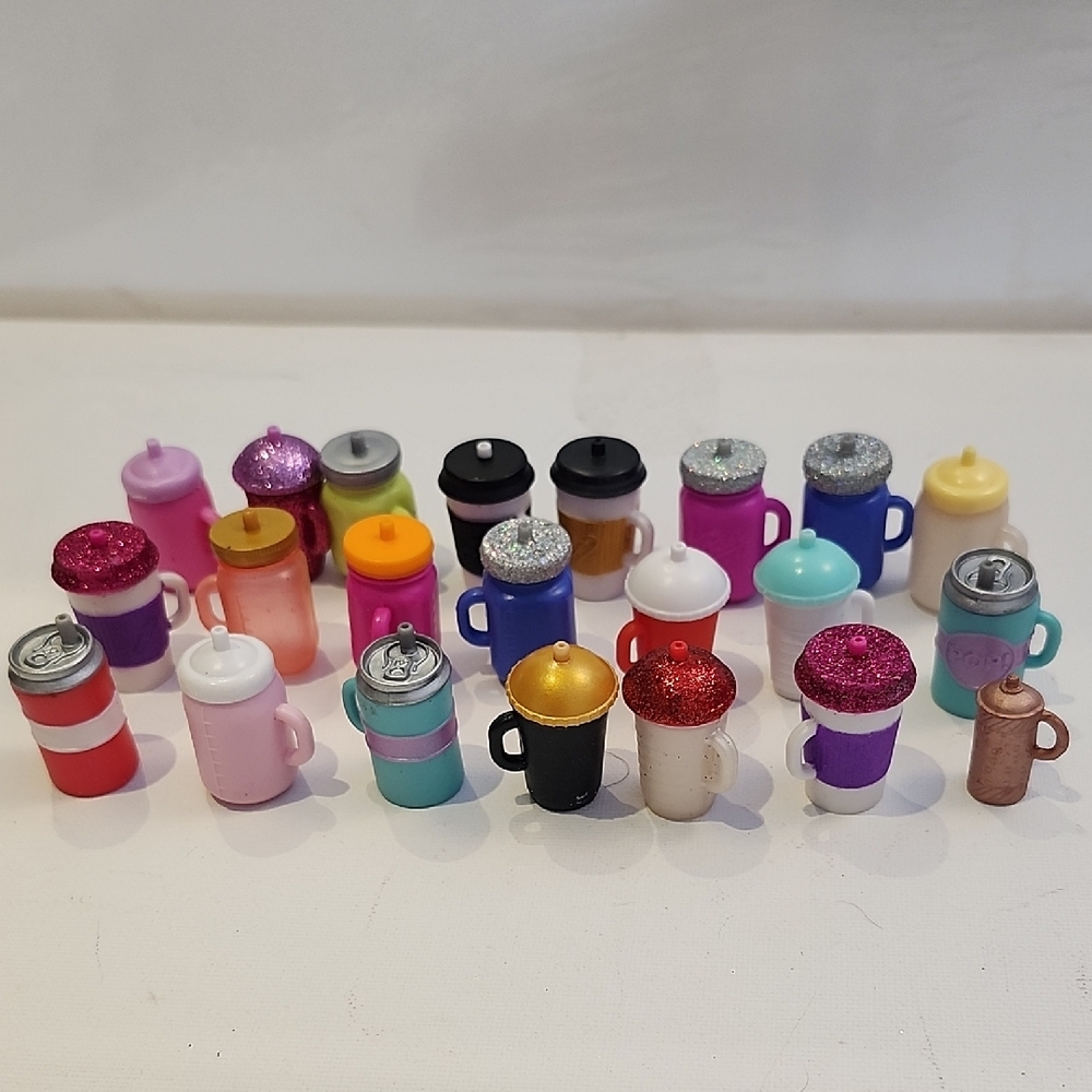 Lol Surprise Colorful Miniature Drink Containers Set